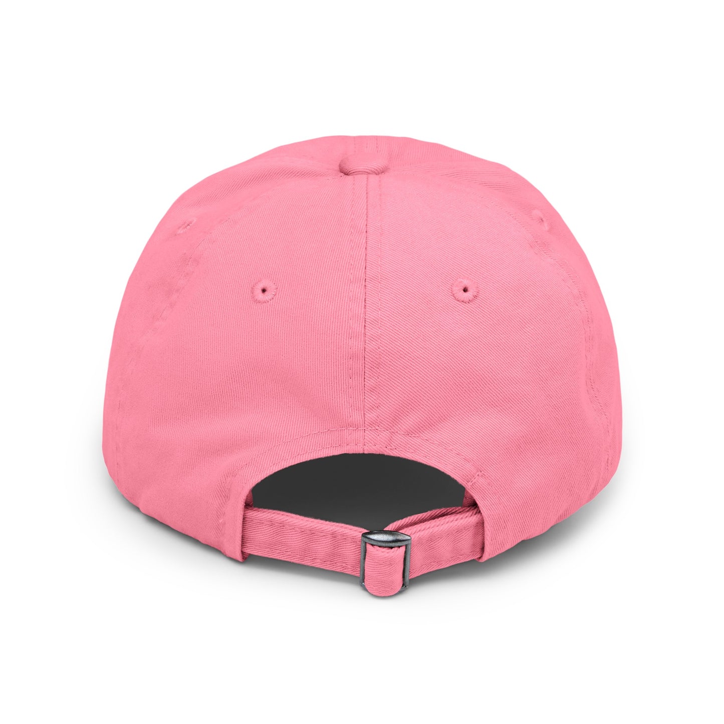 Pink Unisex Distressed Cap
