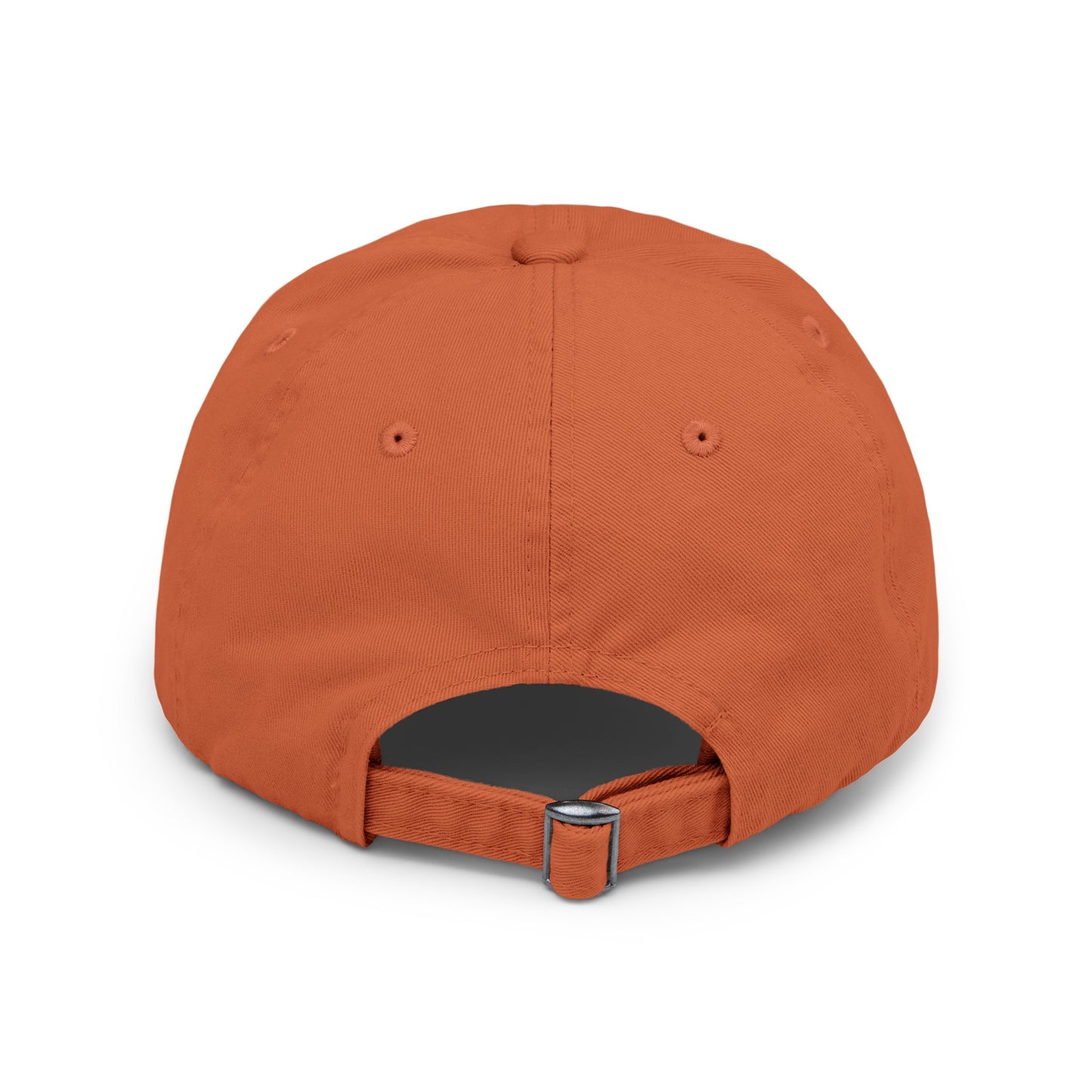Burnt Orange Unisex Distressed Cap