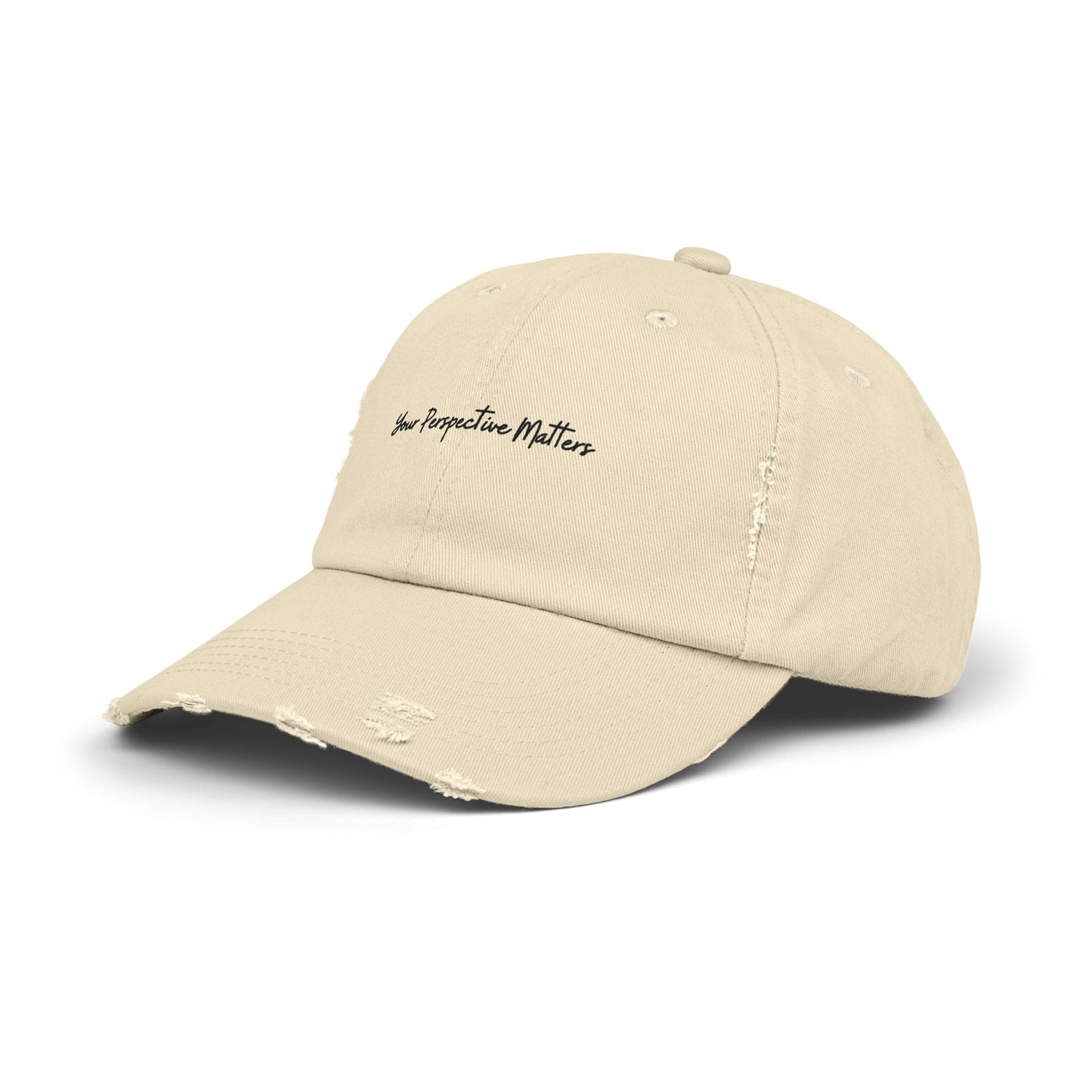 Stone Unisex Distressed Cap