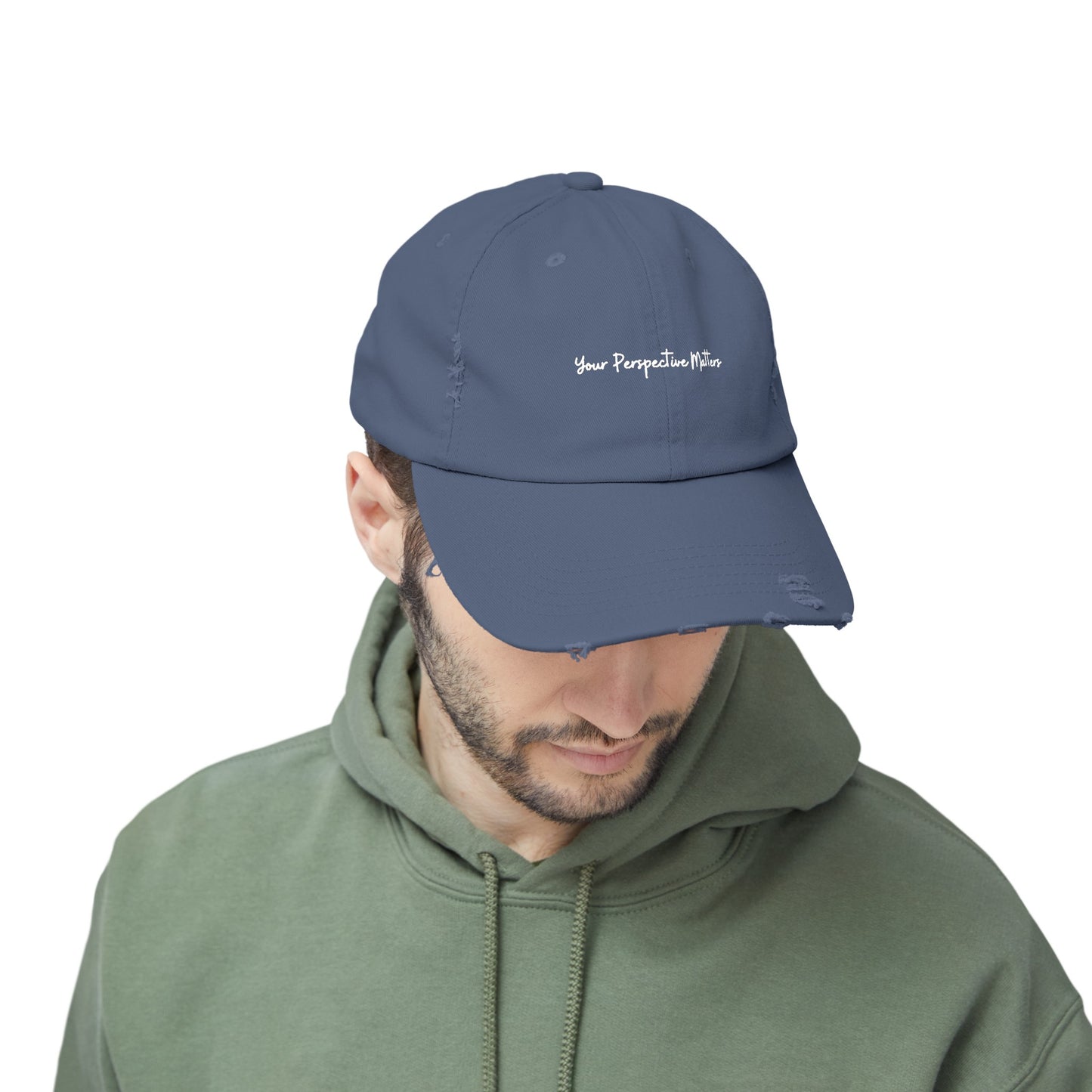 Scotland Blue Distressed Cap
